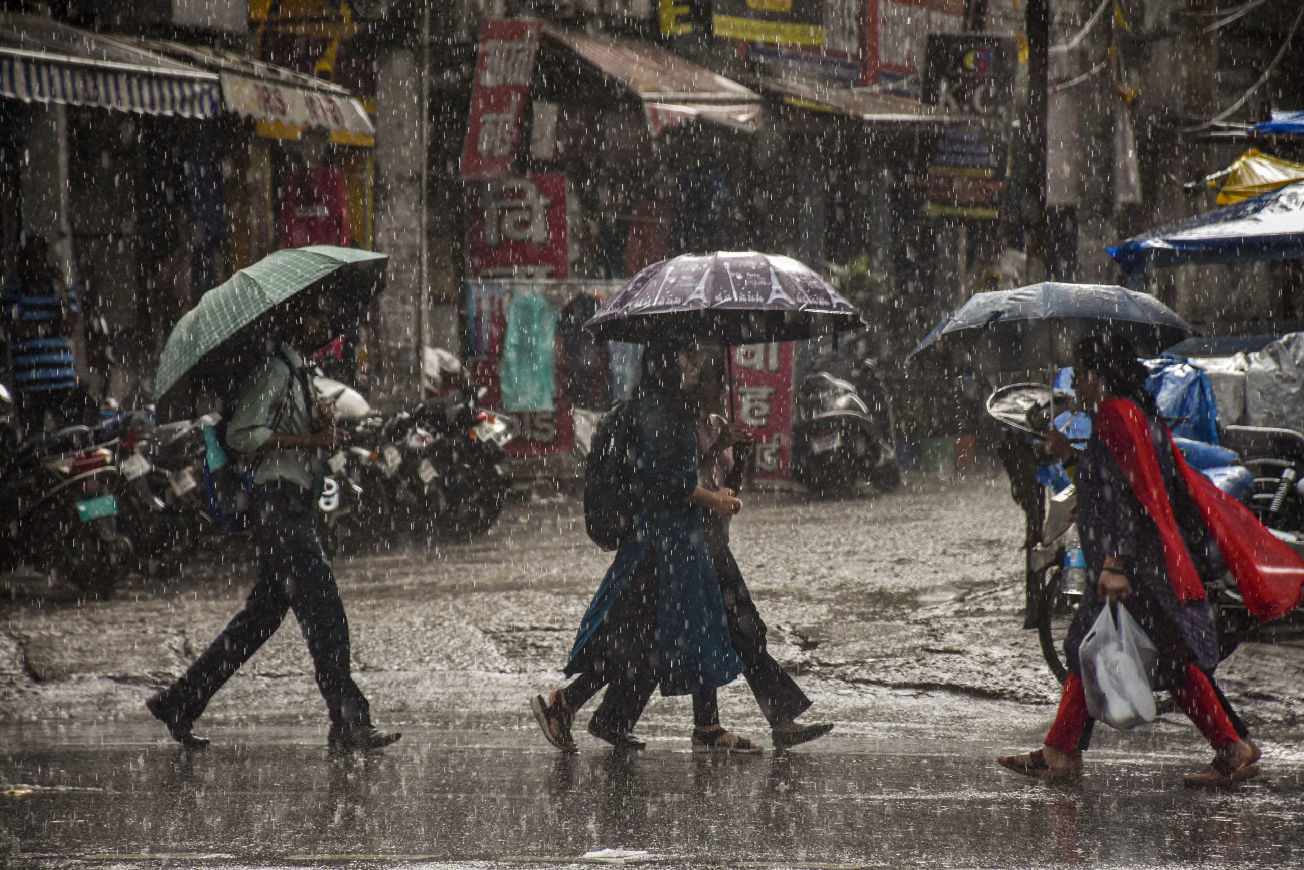 heavy rain in ranchi