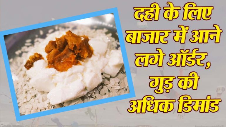 पटना में मकर संक्रांति के लिए शुरू हुई खरीदारी, दही के लिए बाजार में आने लगे ऑर्डर, गुड़ की अधिक डिमांड