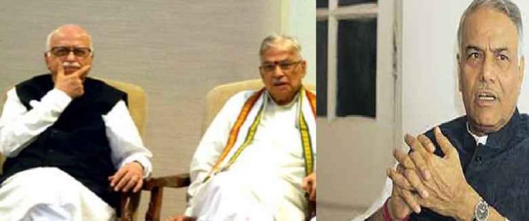 एक बार फिर गोलबंद हुए दिग्गज नेता, सिन्हा ने आडवाणी और जोशी से मुलाकात