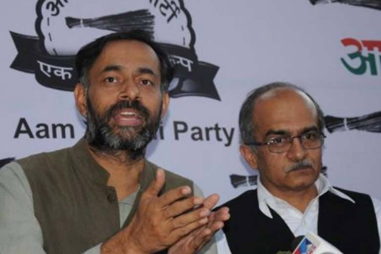 प्रशांत भूषण के अनुसार भटक गई है ”आम आदमी पार्टी”