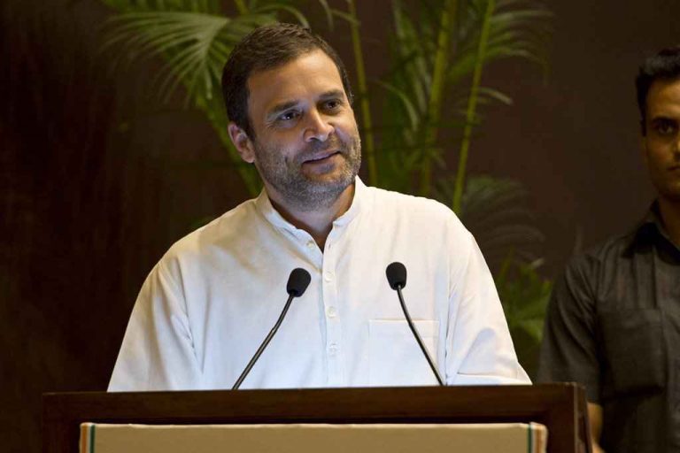राहुल गांधी ने नहीं लिया यू टर्न