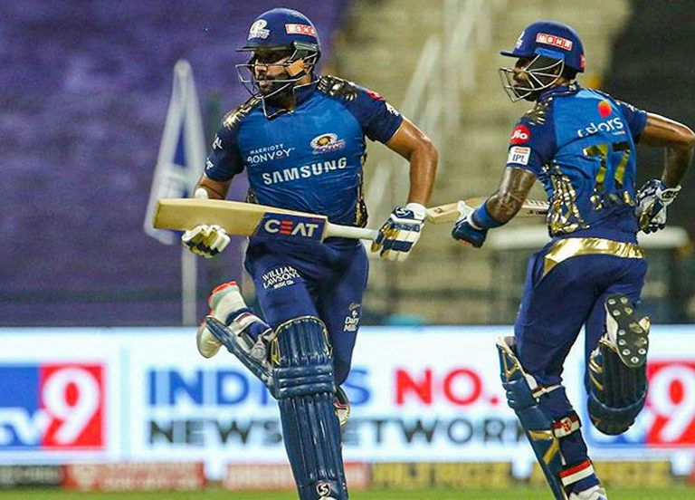 Indian Premier League 2020 : प्रति गेंद डेढ़ रन से ऊपर बना रही है मुंबई इंडियंस, हैदराबाद की स्ट्राइक रेट खराब