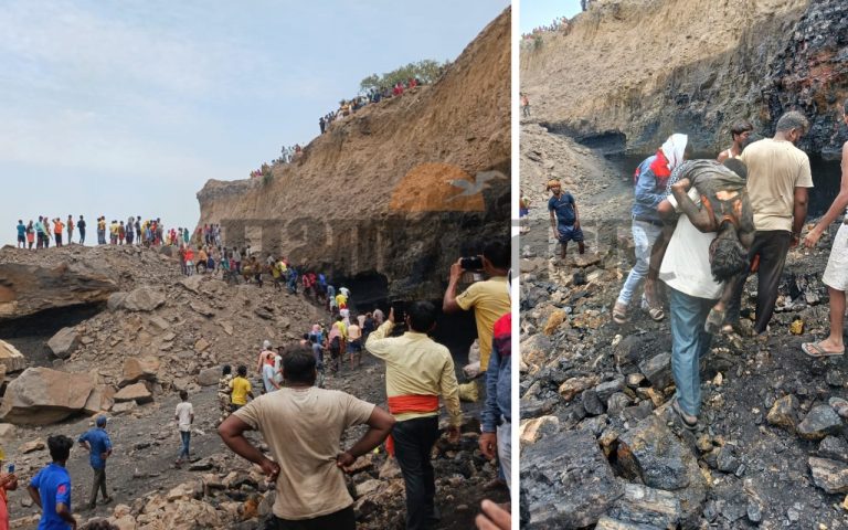 धनबाद में अवैध खनन के दौरान धंसी चाल,10 साल के बच्चे सहित दो की मौत, कई के दबे होने की आशंका
