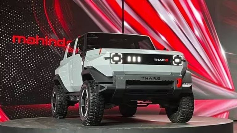 Thar.e: महिंद्रा ने पेश किया इलेक्ट्रिक थार का कॉन्सेप्ट मॉडल, आने वाली चार SUV की टाइमलाइन से भी उठा पर्दा