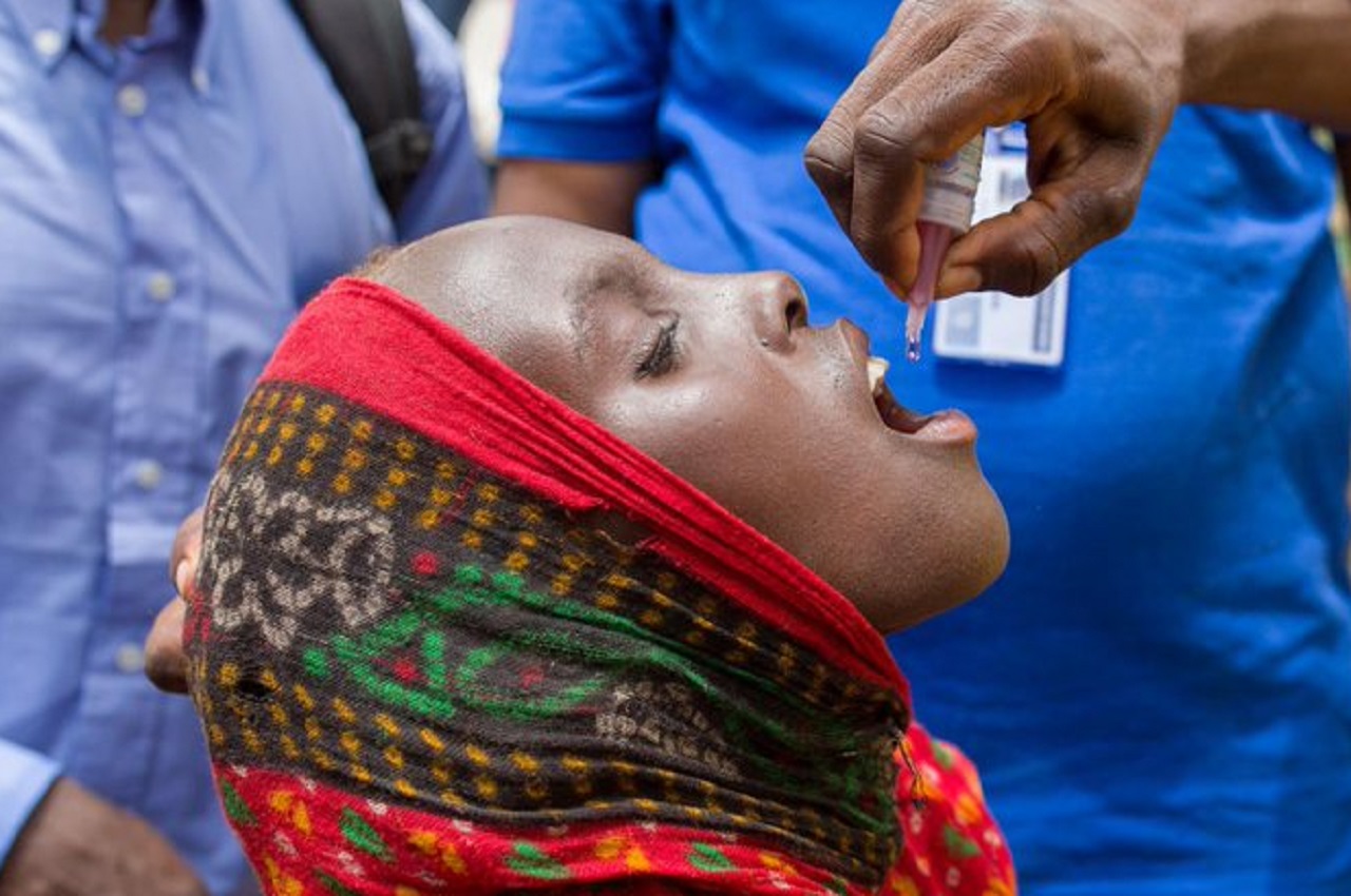 Uganda Polio Vaccination :