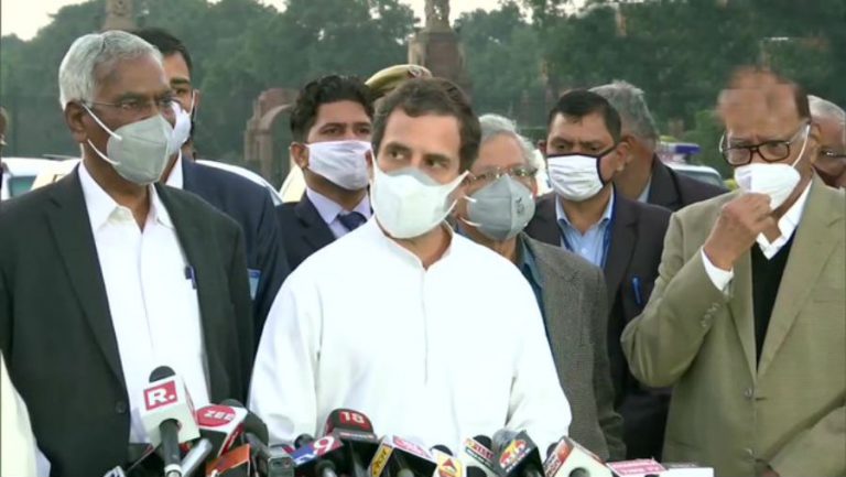 कृषि बिल को लेकर सरकार पर दबाव बनाने के लिए  राष्ट्रपति से मिले राहुल गांधी सहित विपक्ष के पांच बड़े नेता, कही ये बात…