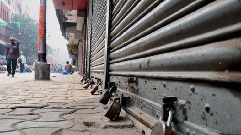 गुमला में सेल्फ लॉकडाउन, नहीं खुली दुकानें