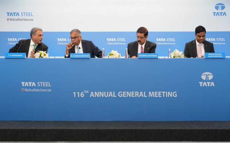 टाटा स्टील की 116वीं AGM में बोले चेयरमैन एन चंद्रशेखरन- कंपनी के लिए भविष्य में हैं कई अवसर