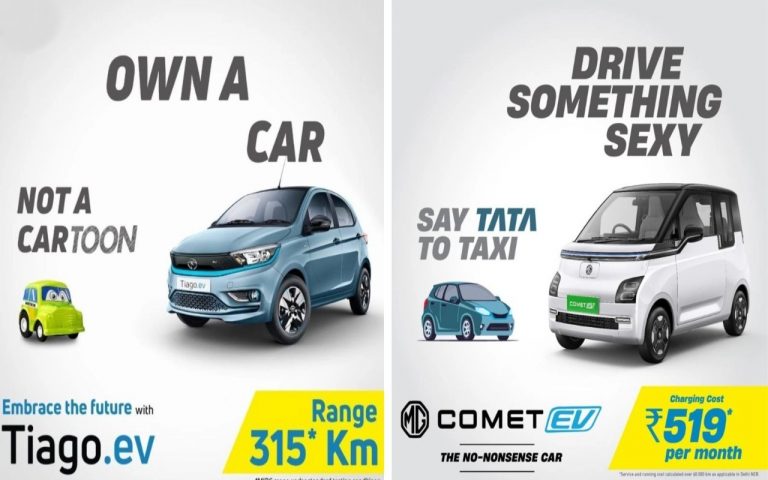 MG Comet को कहा कार्टून, तो Tata Tiago EV को बताया टैक्सी… और भिड़ गए दोनों ऑटोमेकर्स!
