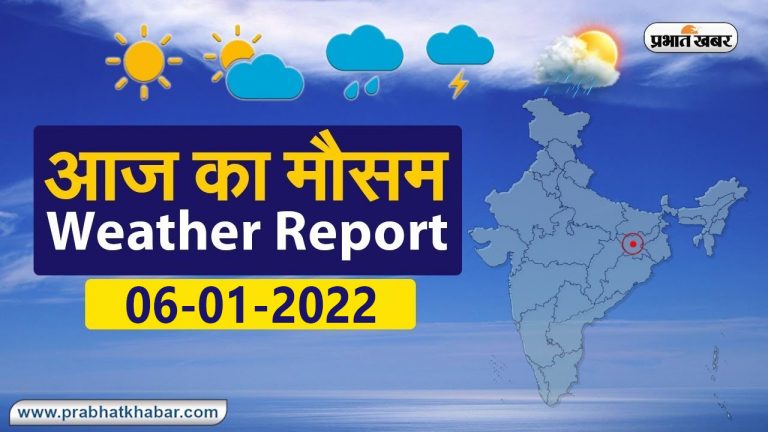 Daily Weather Alert 06-01-2022 : आज आपके शहर में कैसा रहेगा मौसम, रहेंगे बादल या खिलेगी धूप