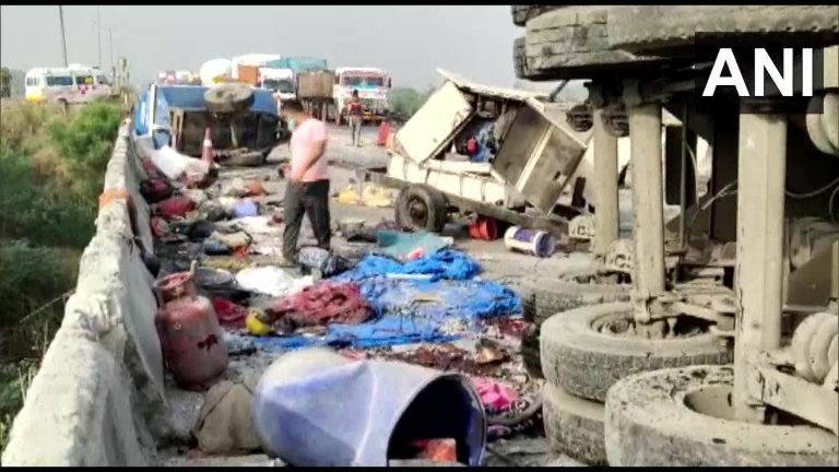 हरियाणा के झज्जर में भीषण सड़क हादसा, तेज रफ्तार ट्रक ने सो रहे 14 लोगों को कुचला, 3 की मौत