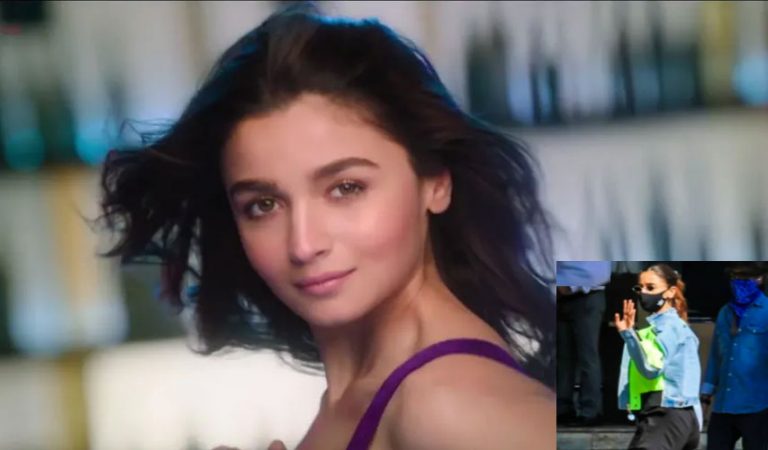 आलिया भट्ट का एयरपोर्ट पर दिखा टशन,राजामौली की फिल्म ‘RRR’ की शूटिंग के लिए हुई रवाना