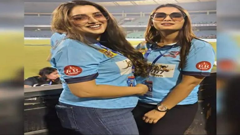 CCL 2023: क्रिकेट स्टेडियम में मस्त अंदाज में दिखीं आम्रपाली, निरहुआ ने बतायी ये खास बात