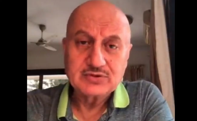 Anupam Kher shares video