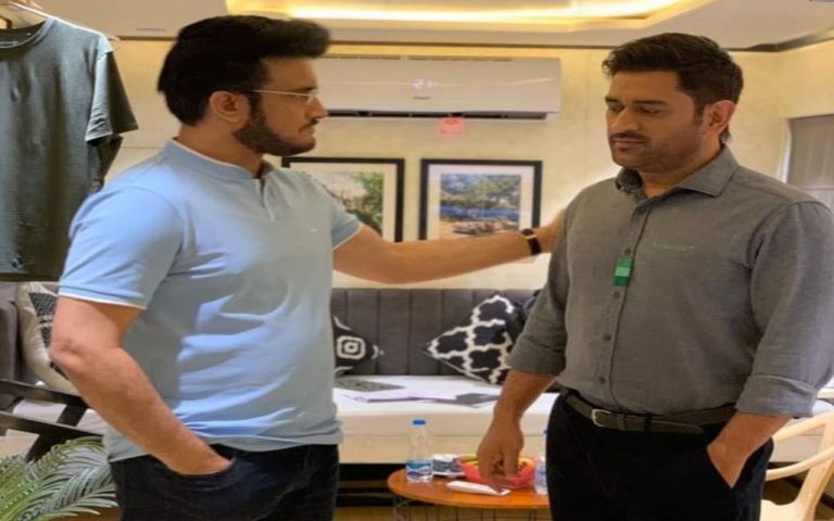 MS Dhoni-Sourav Ganguly: ‘जब प्रिंस ने सुपर किंग से की मुलाकात’, IPL से पहले सौरव गांगुली से मिले धोनी, PHOTOS