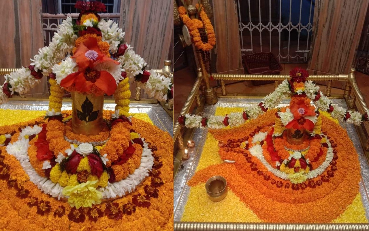 बाबा का श्रृंगार