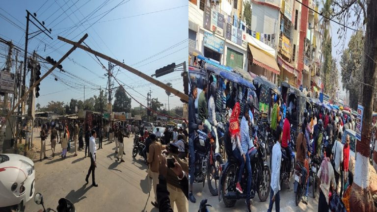 समाधान यात्रा: भागलपुर आकर CM नीतीश कुमार का बदला कार्यक्रम तो प्रशासन के छूटे पसीने, शहर में लगा महाजाम