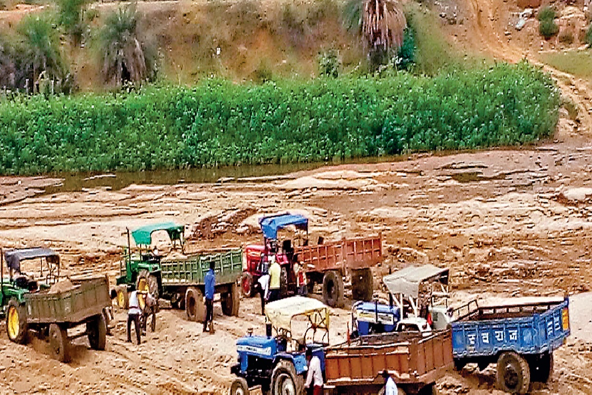 Illegal Mining In Bihar