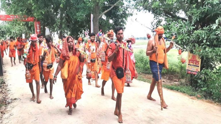 Shravani Mela 2022: मंगलवार को 61 हजार कावंरियों का जत्था निकला बाबाधाम, जानें घाट से लेकर रास्ते का हाल