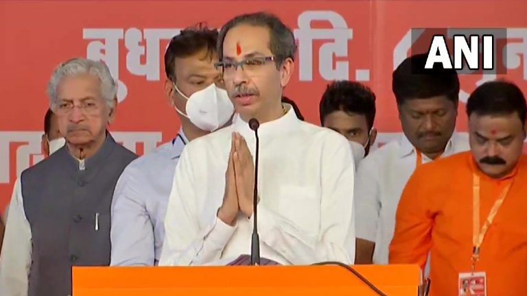 Uddhav Thackeray to BJP: मुख्यमंत्री उद्धव ठाकरे का भाजपा पर निशाना, कहा- देश को आज अपमान सहना पड़ा