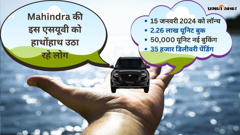 Mahindra की इस एसयूवी को हाथोंहाथ उठा रहे लोग! फरवरी में फ्रेश 50,000 यूनिट बुक