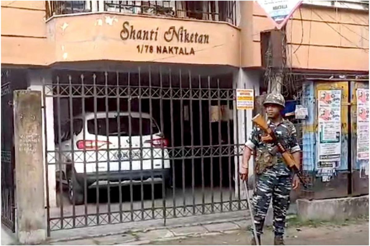 कोलकाता में 6 जगहाें पर ईडी की छापेमारी