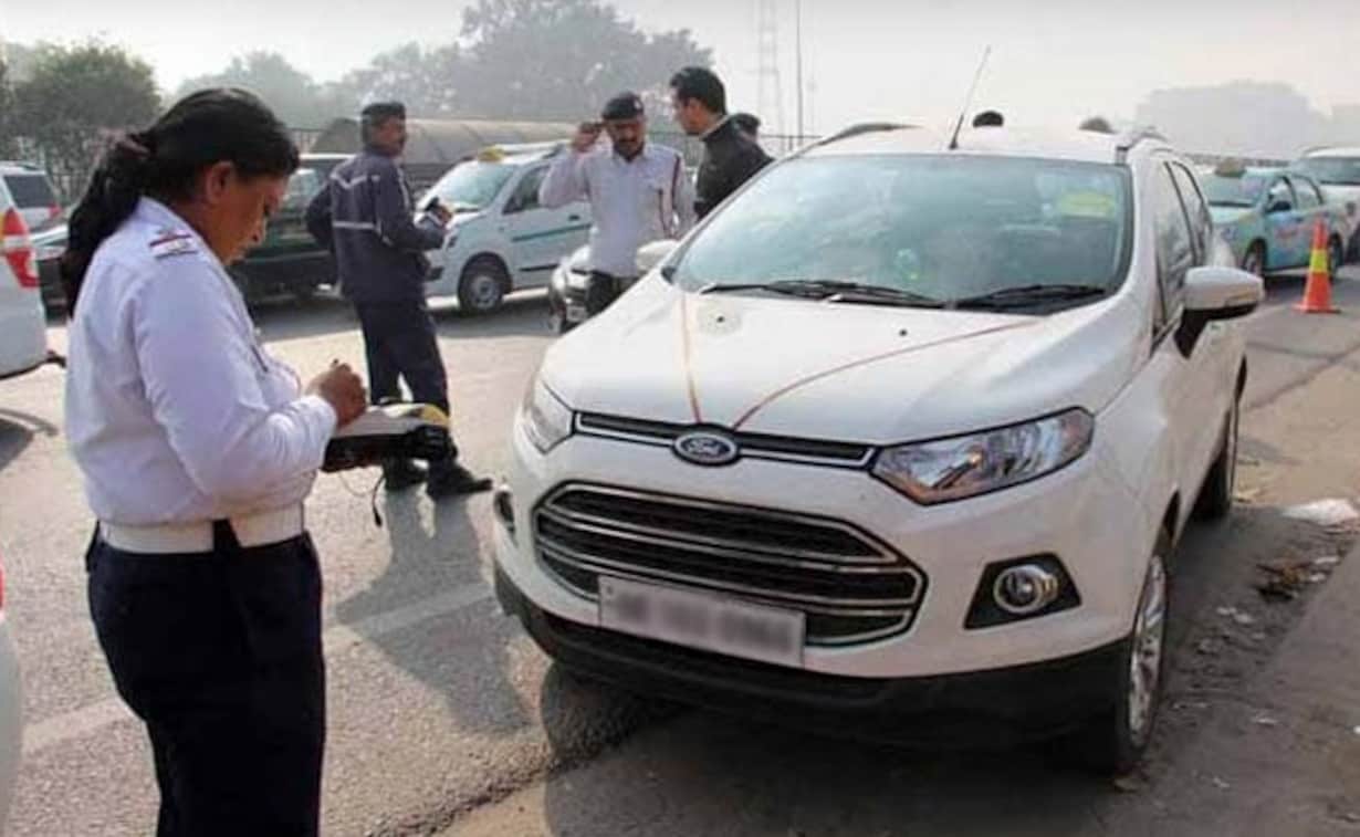 traffic challan