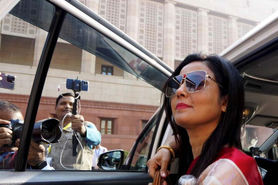 CBI raid on Mahua Moitra