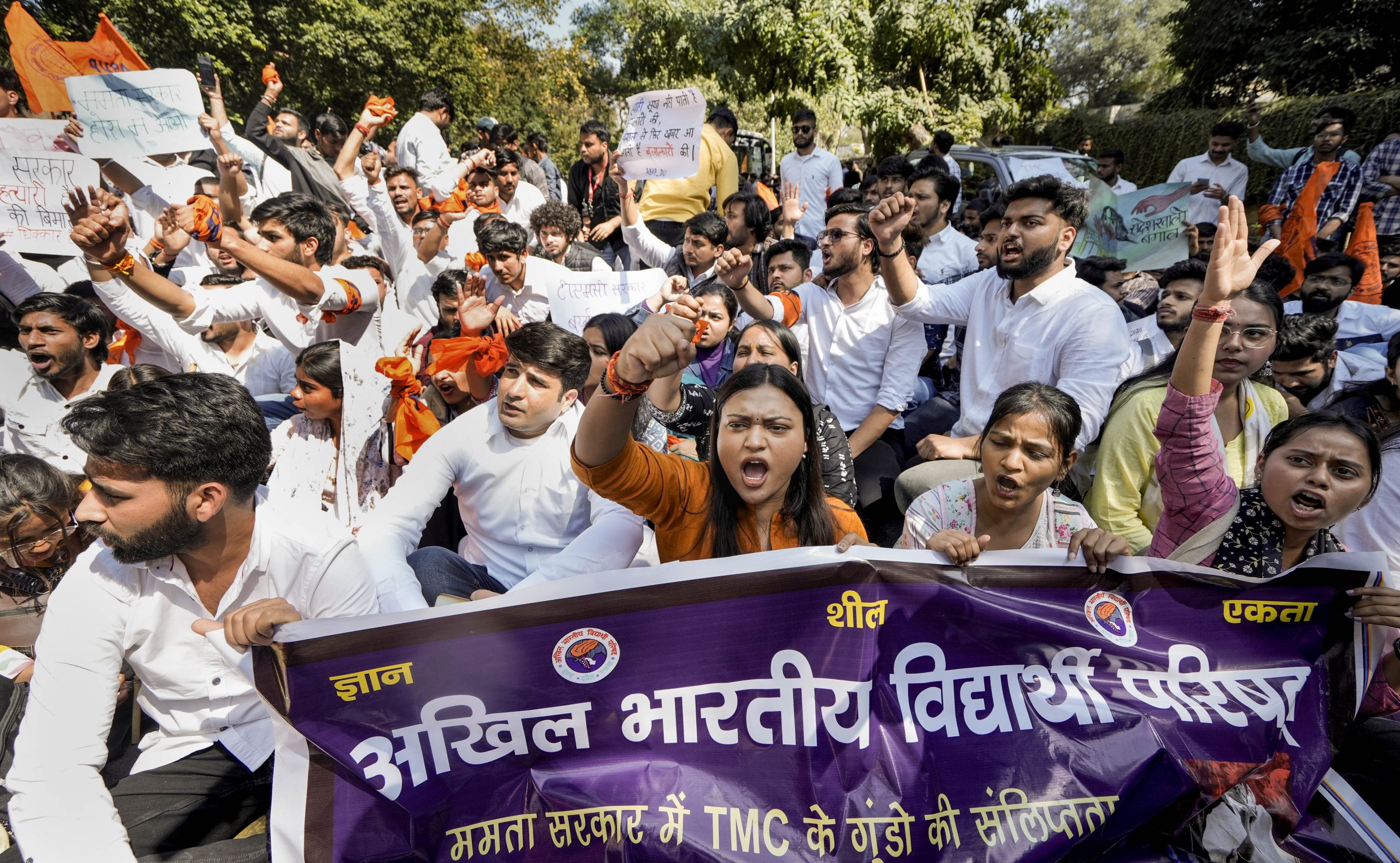 ABVP Protest