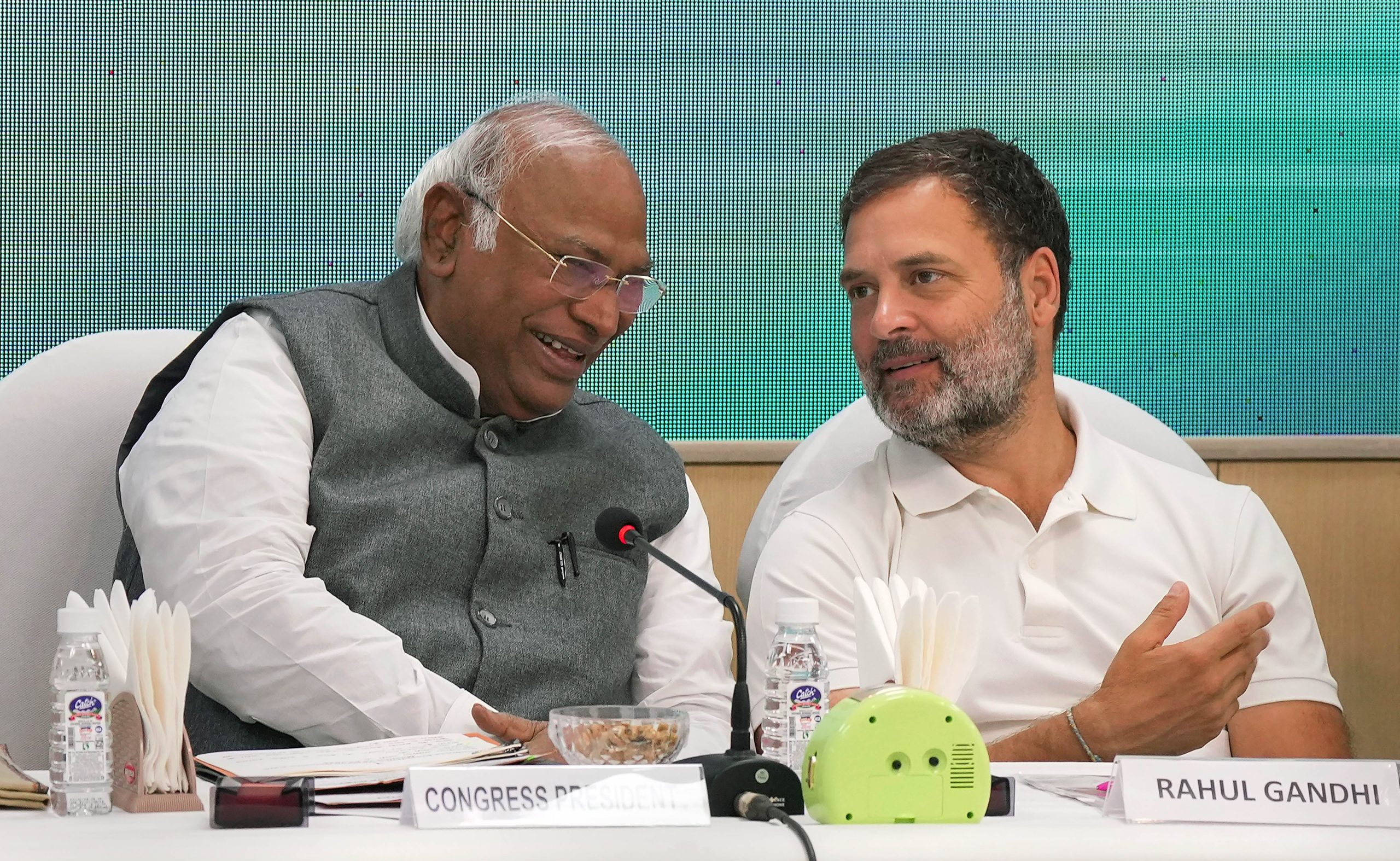 Congress President Mallikarjun Kharge