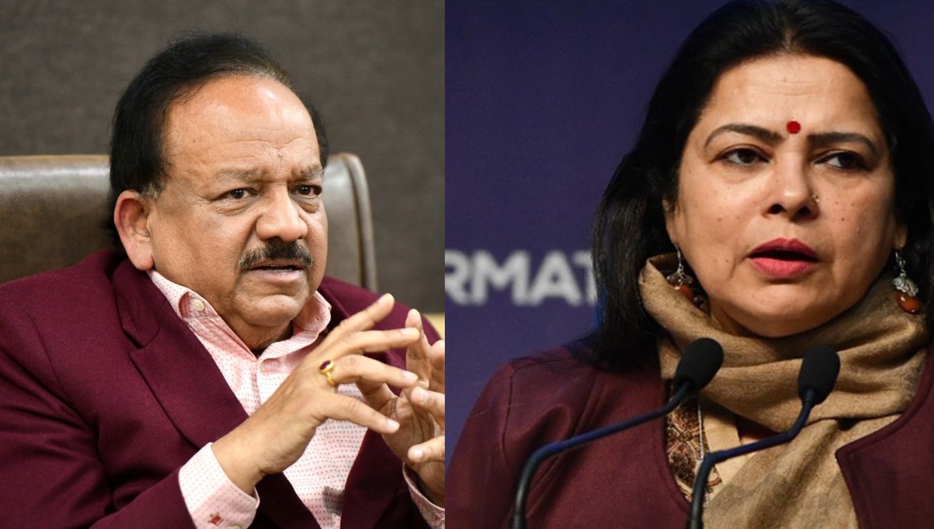 Meenakshi Lekhi, Harsh Vardhan