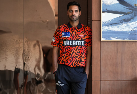 IPL 2024: भुवनेश्वर कुमार आए नए ड्रेस में नजर