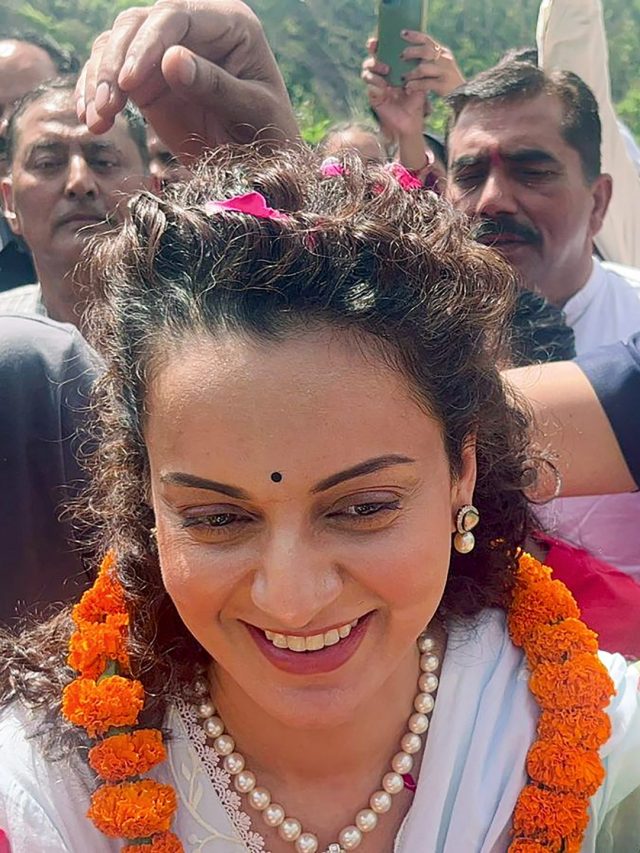 Kangana Ranaut campaigns