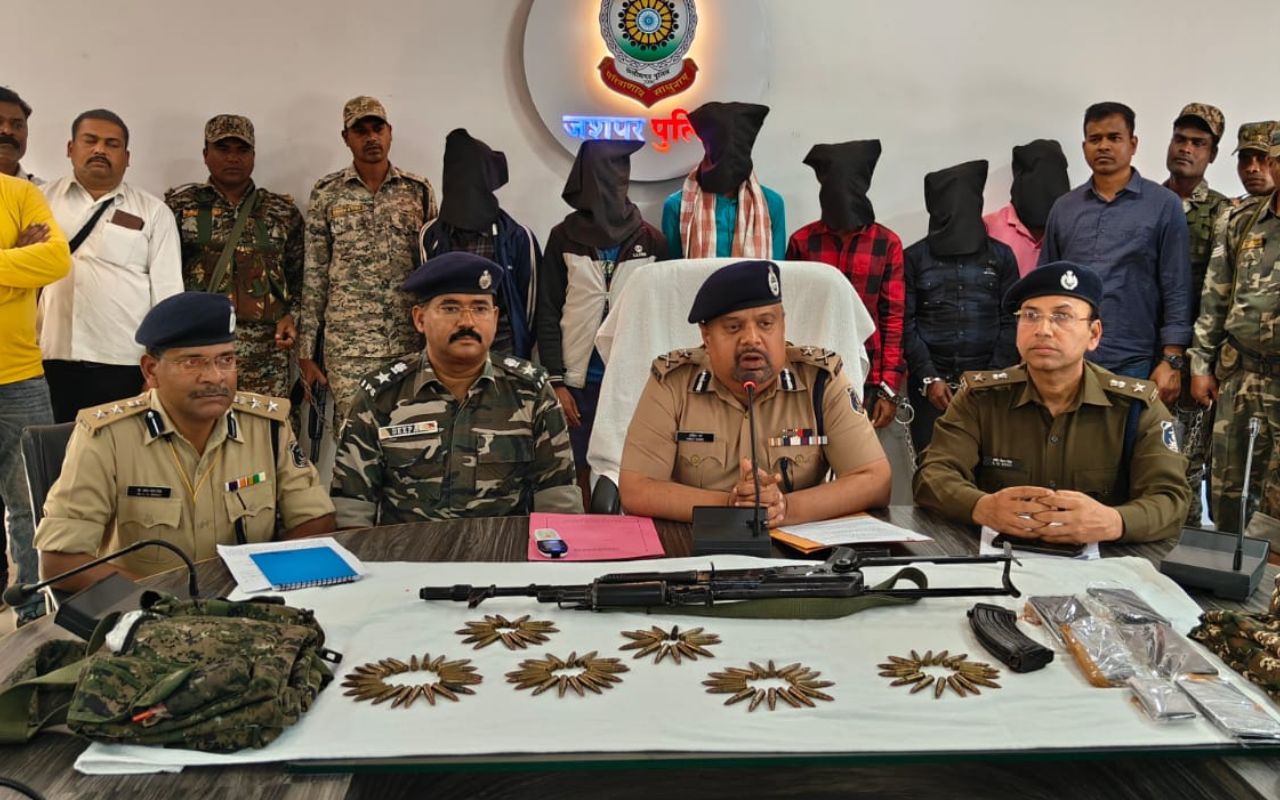 6 jjmp militants of jharkhand arrest from chhattisgarh