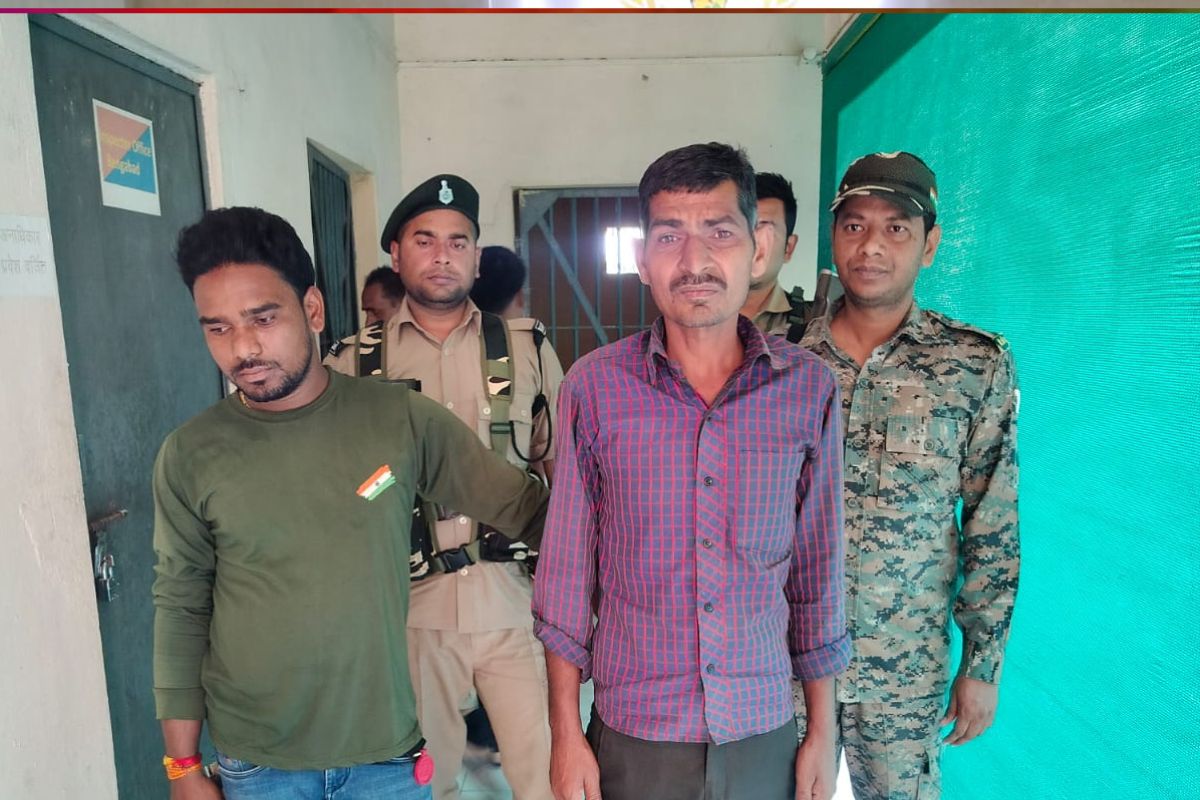 गिरफ्तार नक्सली मुसन दास