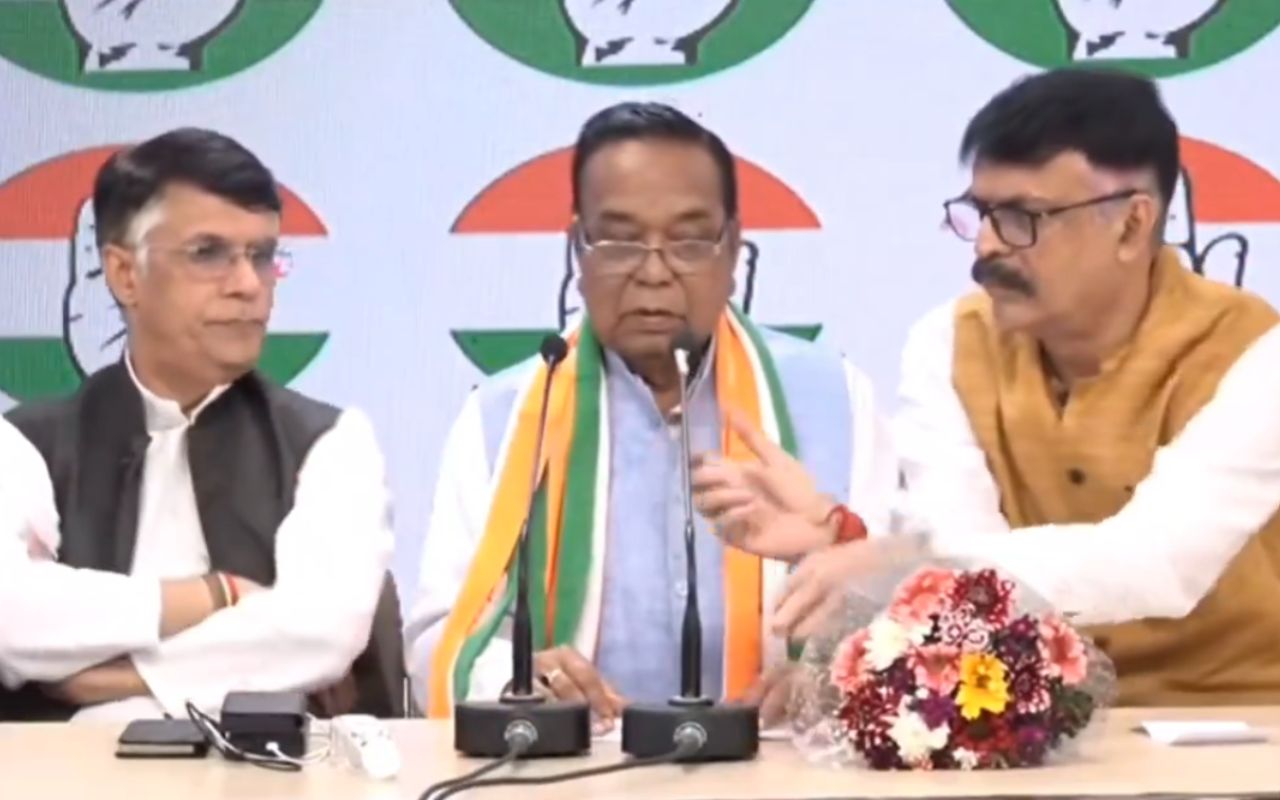 ram tahal choudhary joins congress