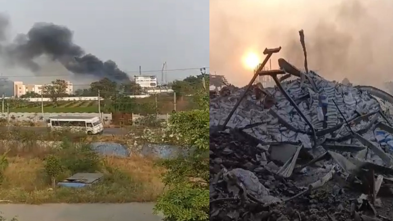 Chemical Factory Explosion