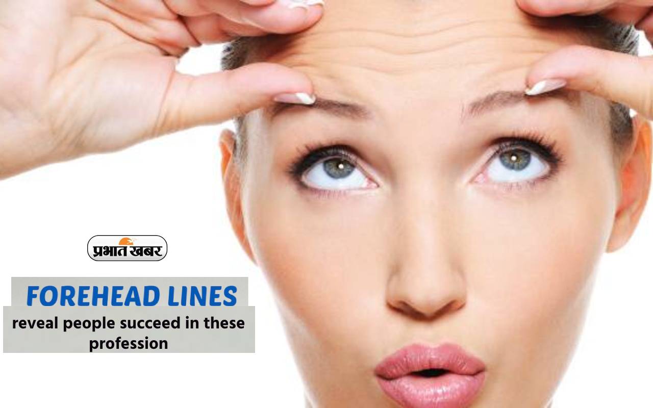 Forehead Lines reveal people succeed in these profession
