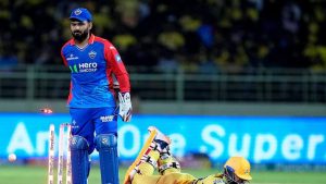 IPL 2024: ऋषभ पंत ने किया एमएस धोनी की तरह 'नो लुक रन आउट'