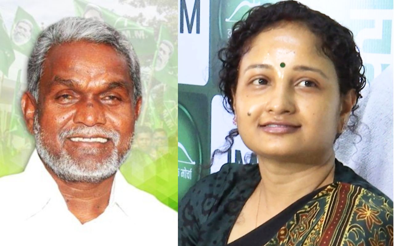 jharkhand cm champai soren and kalpana soren wishes on sarhul