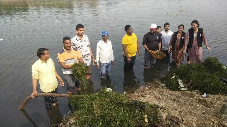 समर्पण संस्था ने चलाया सफाई अभियान