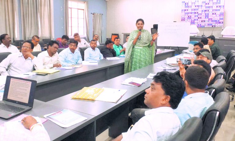 मास्टर ट्रेनरों को दिया गया प्रशिक्षण