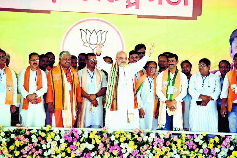 संदेशखाली में ममता दीदी ने वोट बैंक के लालच में महिलाओं पर होने दिया अत्याचार : अमित शाह