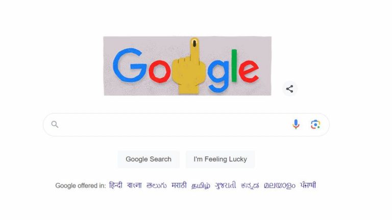 Google Doodle Today: लोकसभा चुनाव के छठे चरण की वोटिंग पर गूगल डूडल दे रहा जानकारी