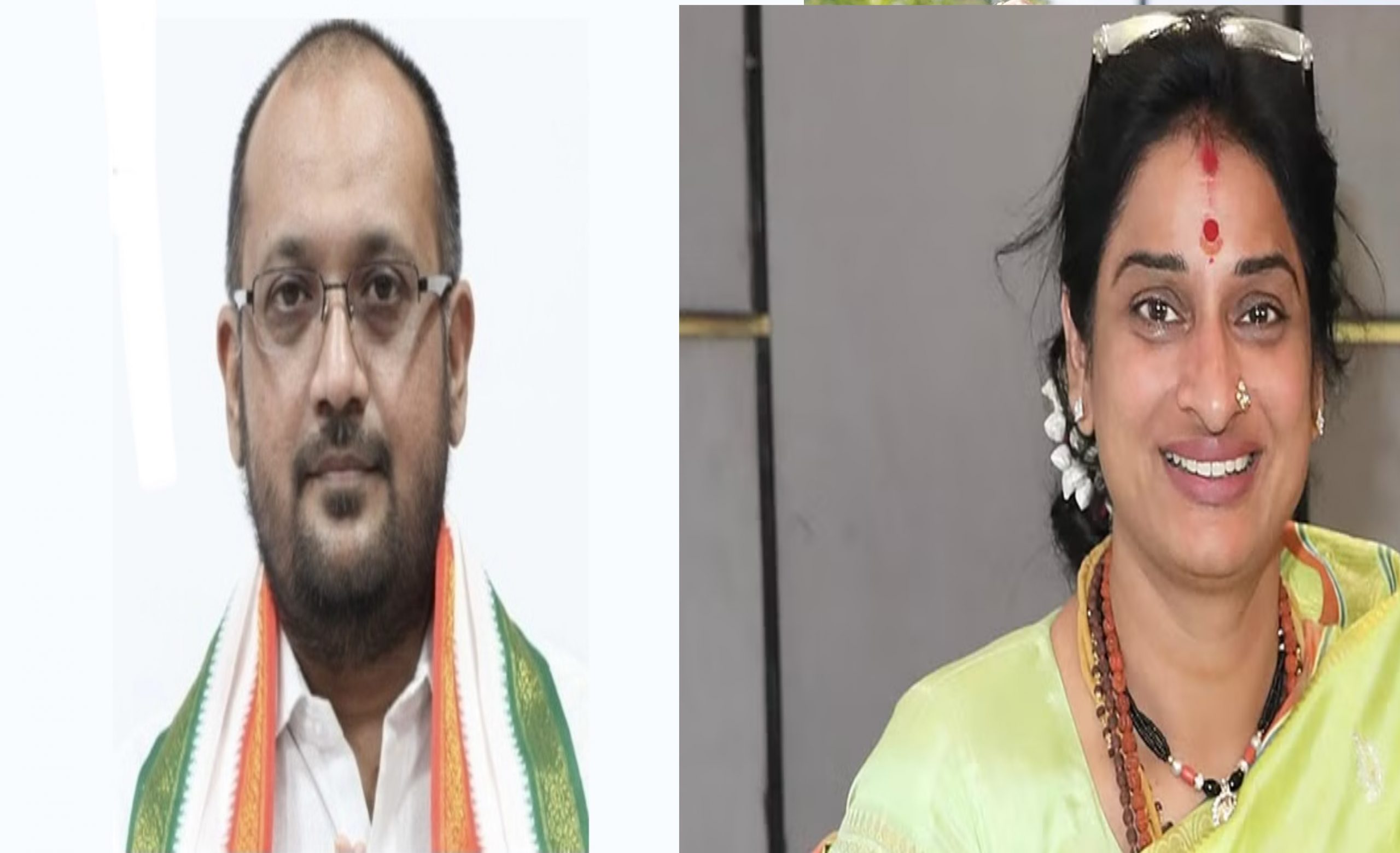 madhavi latha and Waliullah Sameer
