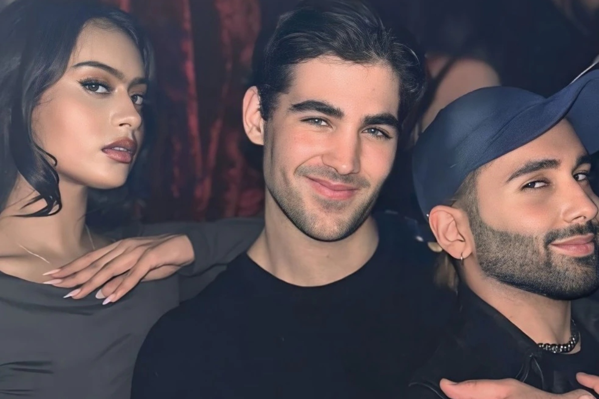 Nysa Aarav party photo