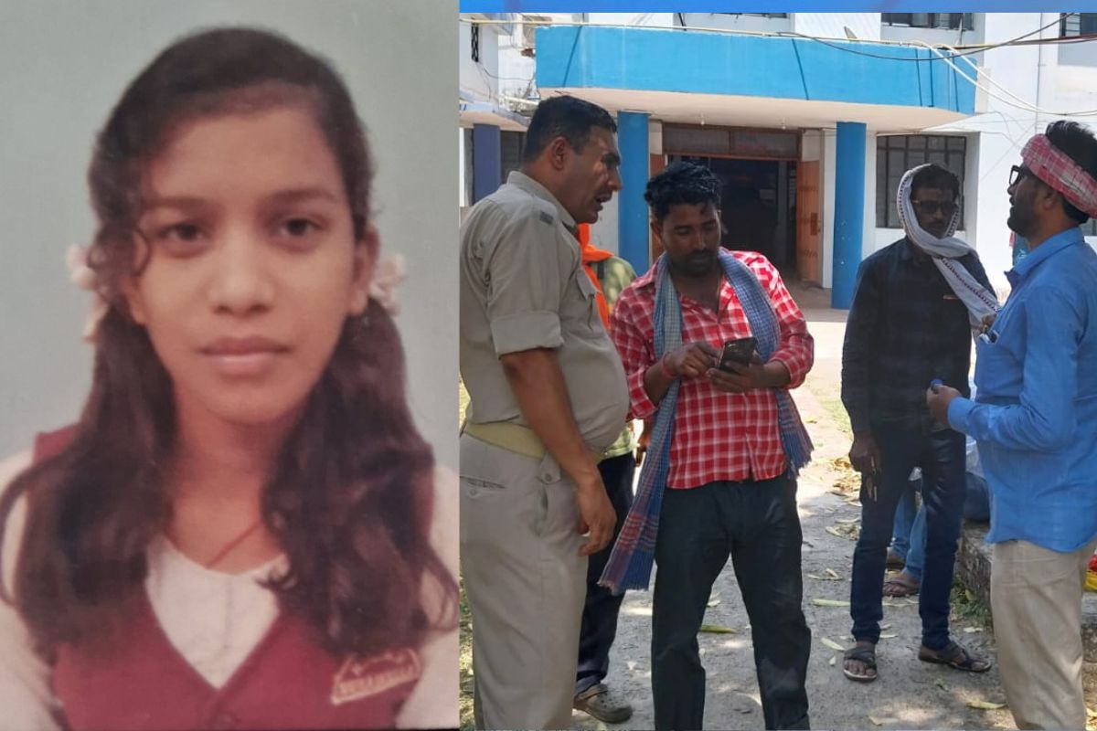 छात्रा राखी प्रधान और अस्पताल में उसके परिजन