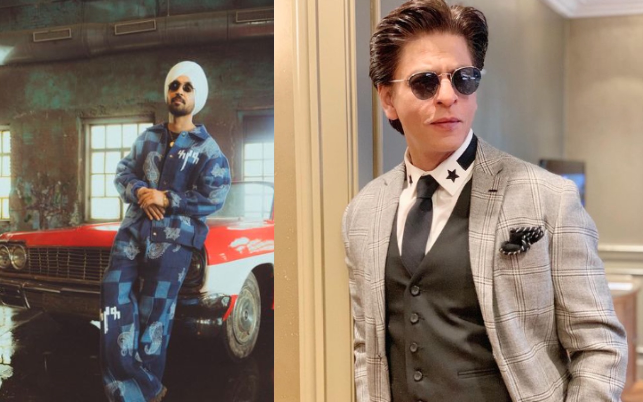 Shah Rukh Khan and Diljit Dosanjh