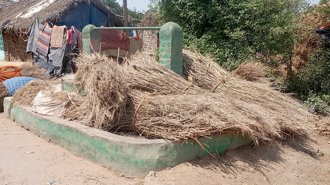 भागलपुर में कुएं पर दबंग का कब्जा