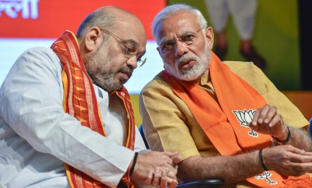 पीएम नरेंद्र मोदी- गृह मंत्री अमित शाह